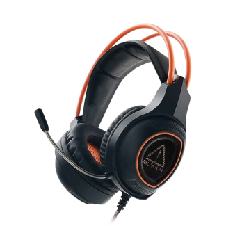 CANYON Nightfall GH-7 Gaming Headset with 7.1 USB Connector, Orange LED Backlight