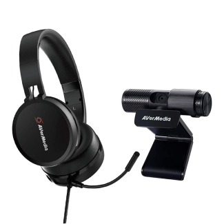 Avermedia BO317 Video Conferencing Kit - PW313 Cam with AH313 Headset