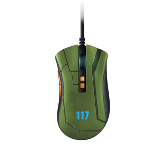 Razer DeathAdder V2 Wired Gaming Mouse with Best-in class Ergonomics - Halo Infinite