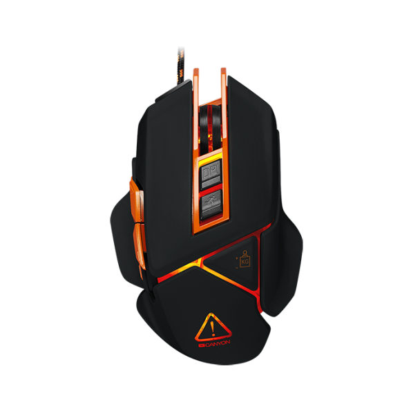 CANYON GM-06, Adjustable DPI Setting, LED Backlight, Hazard Optical Gaming Mouse