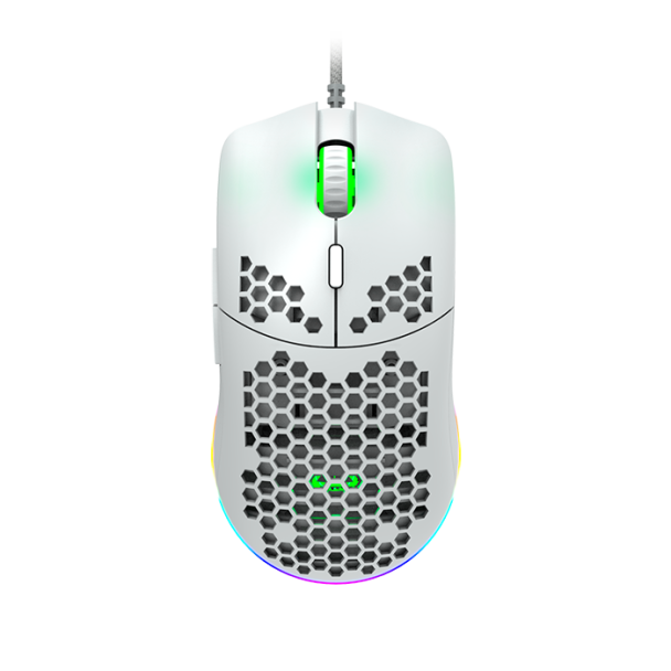 CANYON GM-11, 7 programmable buttons, Puncher Gaming Mouse - White