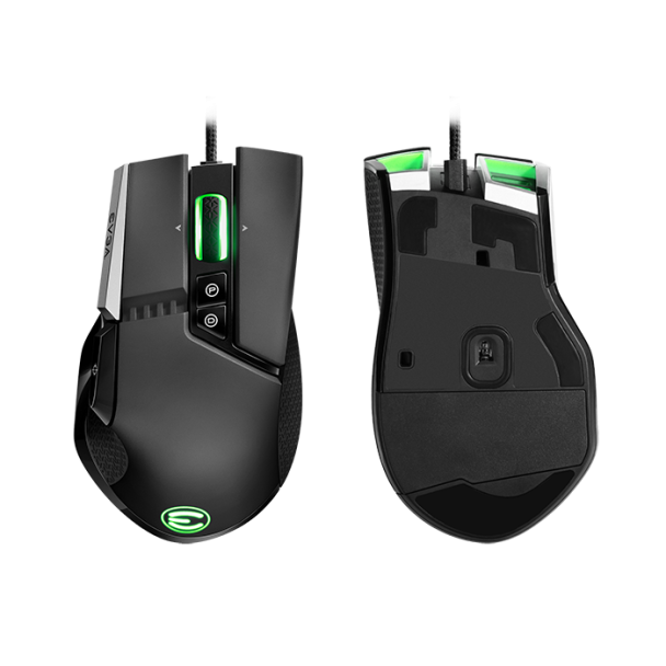EVGA X17 Gaming Black Mouse